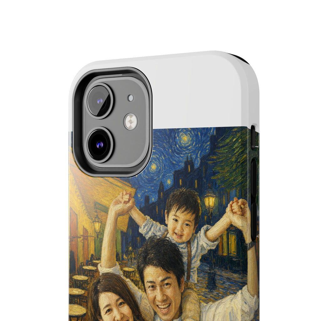 Custom Van Gogh Cafe Portrait from Your Photo - Phone Case (No Date)
