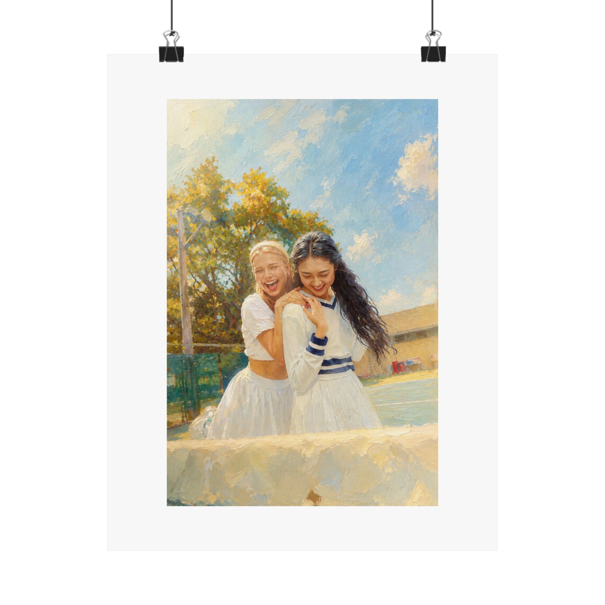 Custom Oil Painting Portrait from Your Photo - Poster