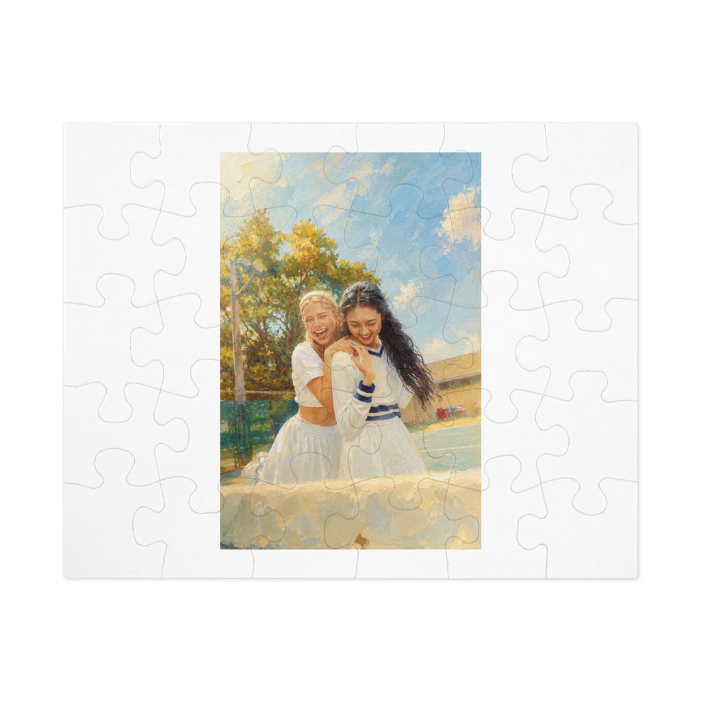Custom Oil Painting Portrait from Your Photo - Puzzle