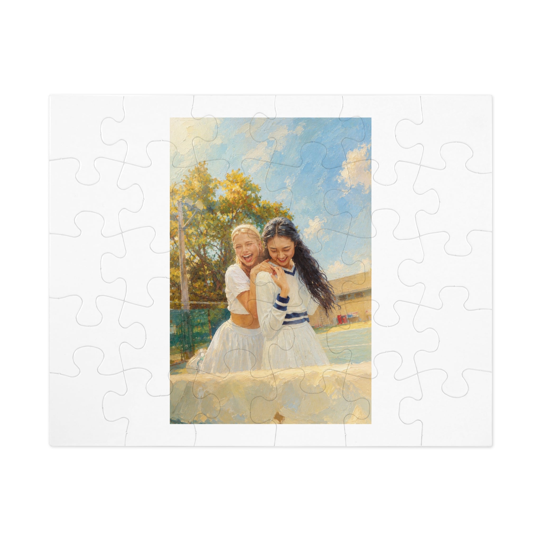 Custom Oil Painting Portrait from Your Photo - Puzzle