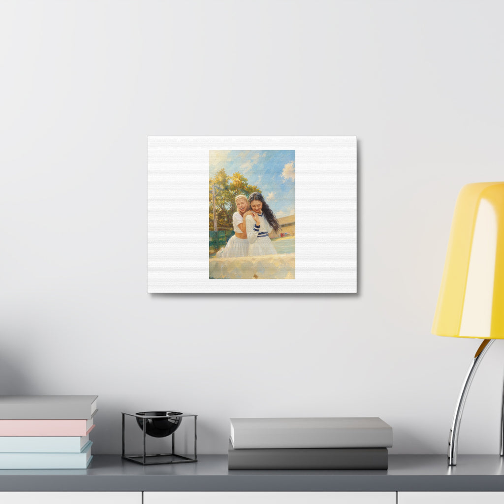 Custom Oil Painting Portrait from Your Photo - Canvas Print