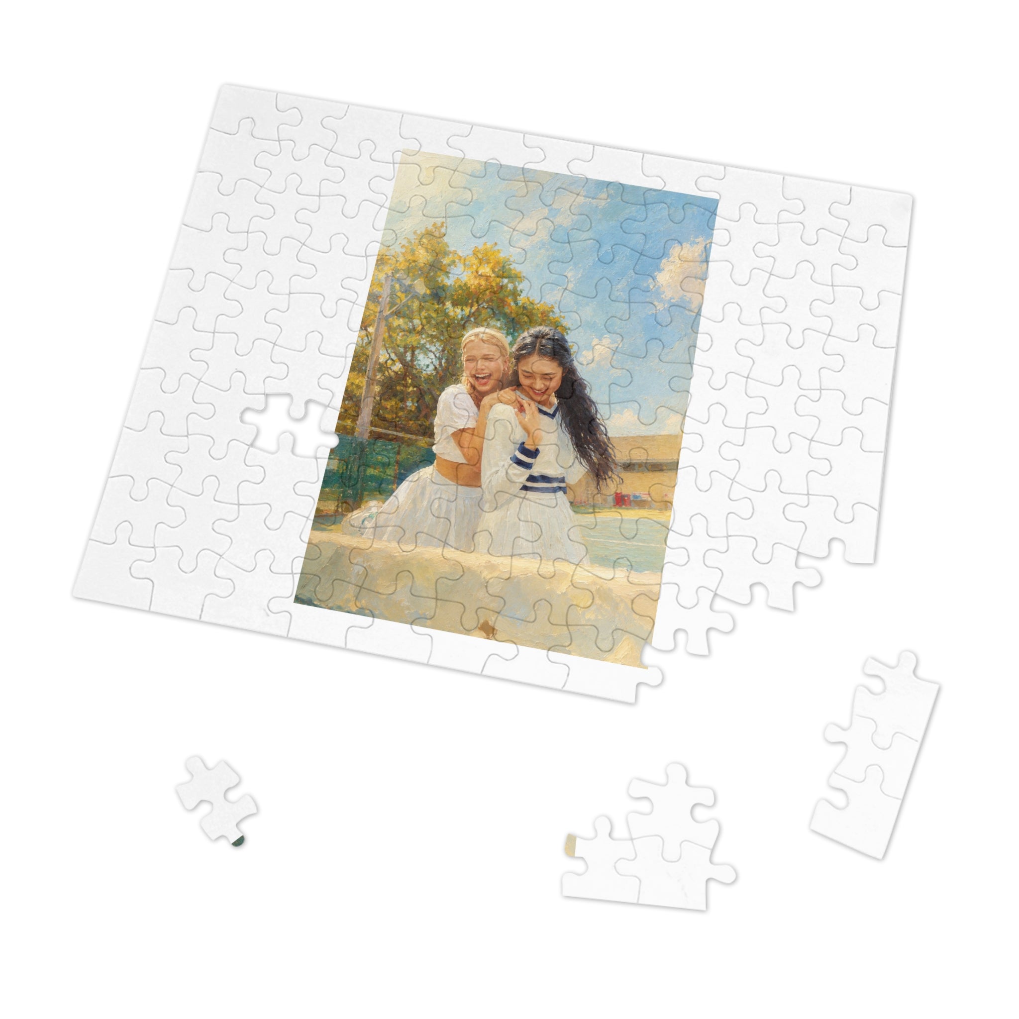 Custom Oil Painting Portrait from Your Photo - Puzzle