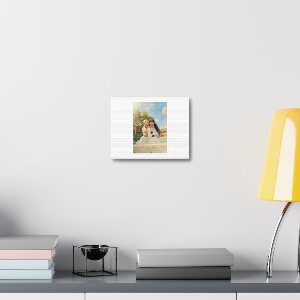 Custom Oil Painting Portrait from Your Photo - Canvas Print