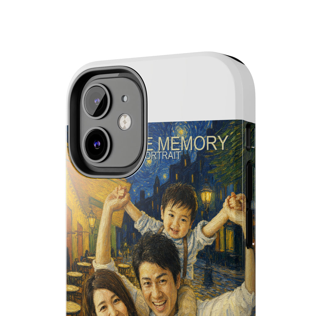 Custom Van Gogh Cafe Portrait from Your Photo - Phone Case (2026 Date)