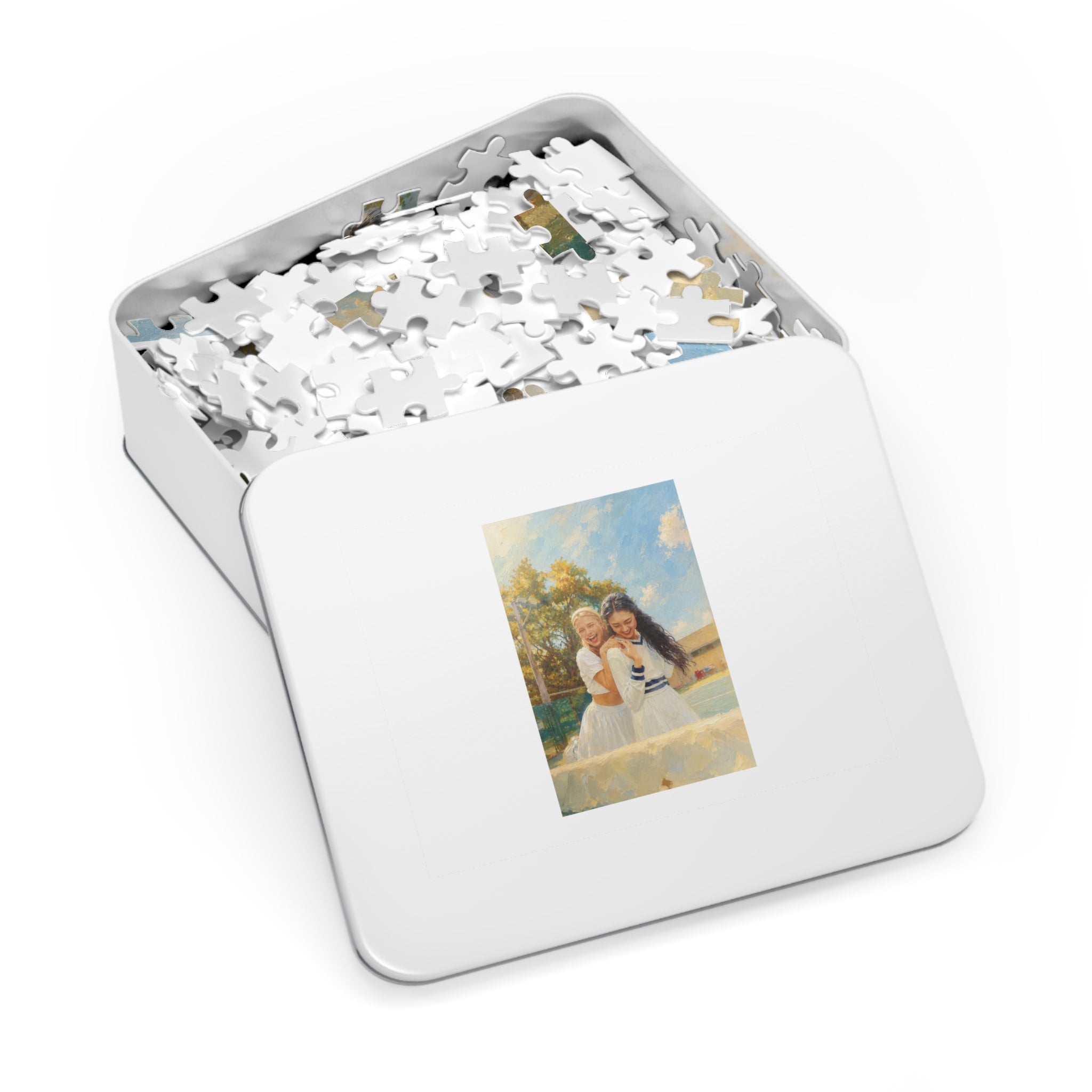 Custom Oil Painting Portrait from Your Photo - Puzzle