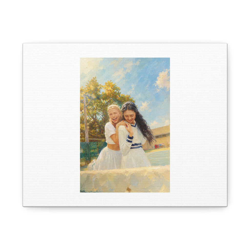Custom Oil Painting Portrait from Your Photo - Canvas Print