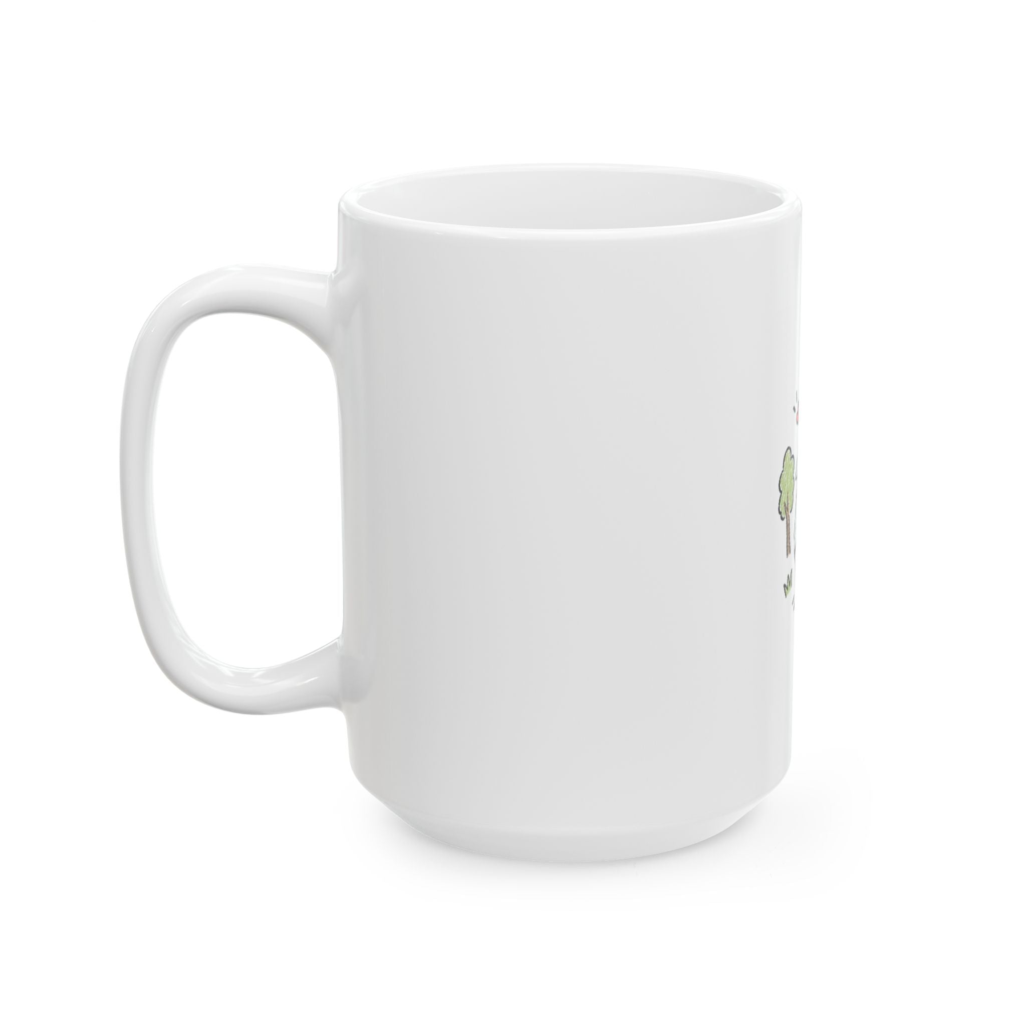 Custom Bold Doodle Portrait from Your Photo - Mug