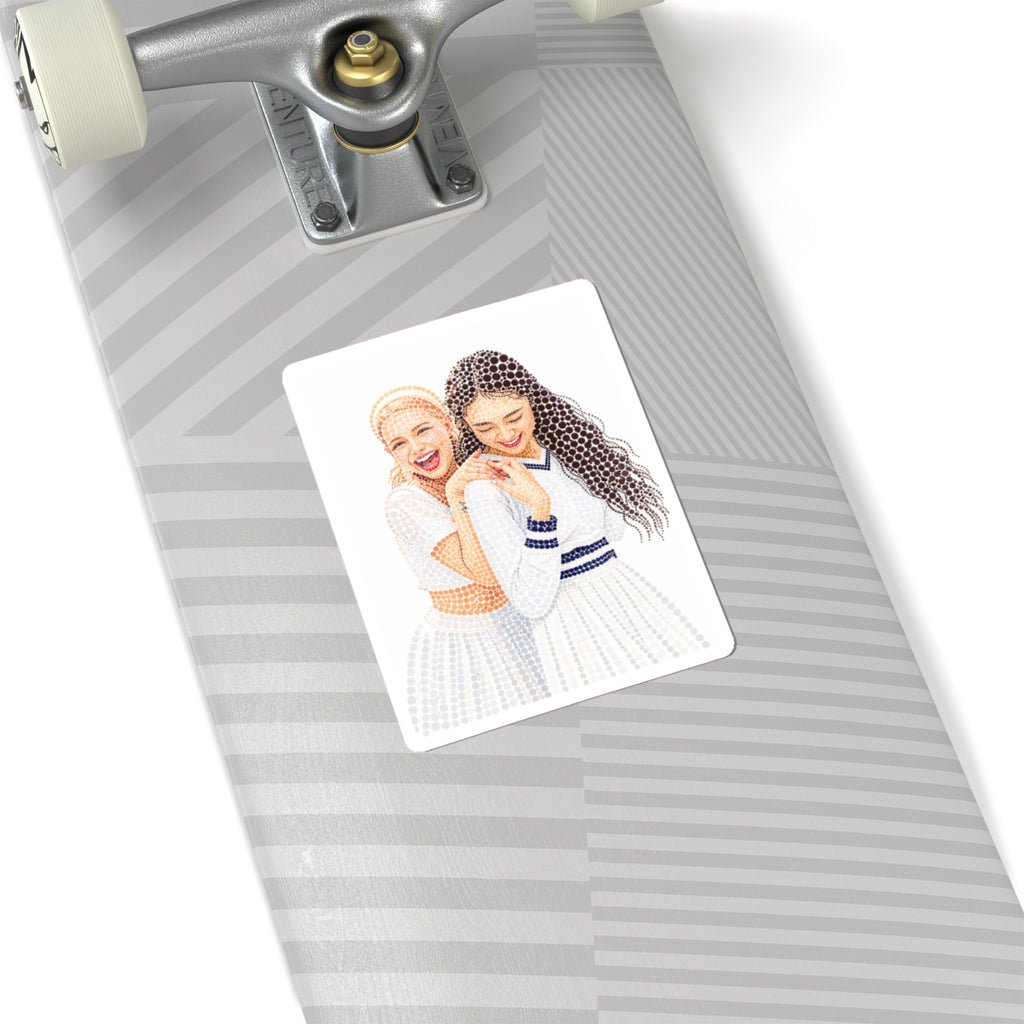 Custom Dots Portrait from Your Photo - Stickers