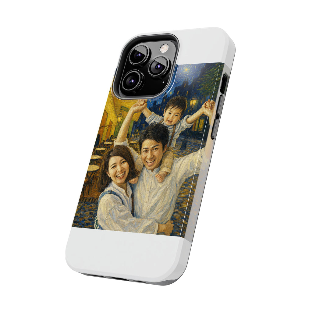 Custom Van Gogh Cafe Portrait from Your Photo - Phone Case (No Date)