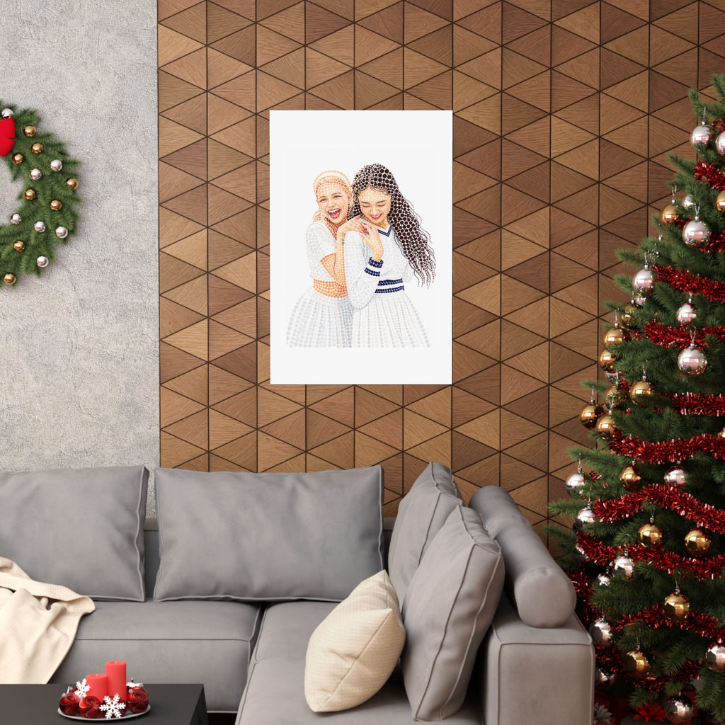 Custom Dots Portrait from Your Photo - Poster