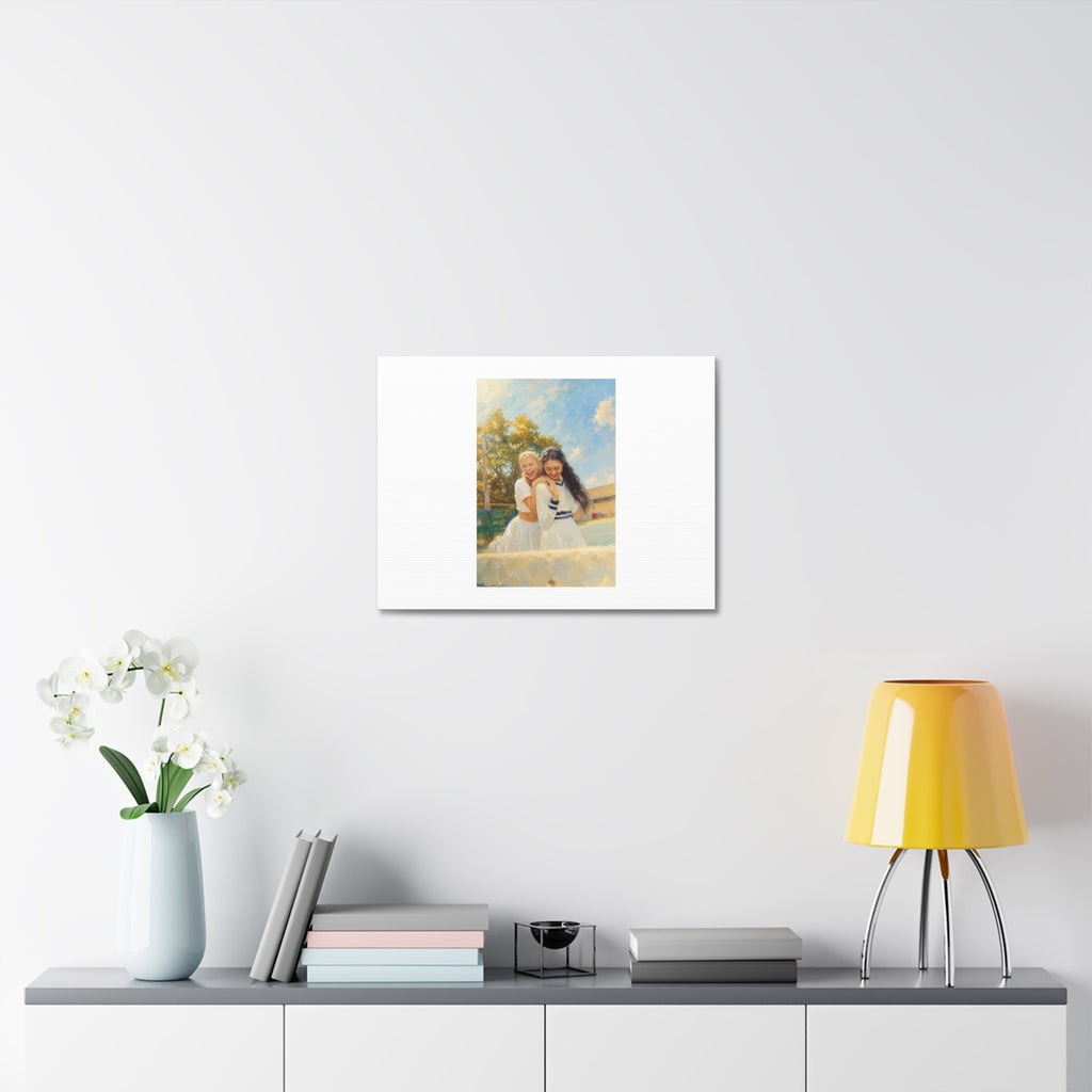 Custom Oil Painting Portrait from Your Photo - Canvas Print