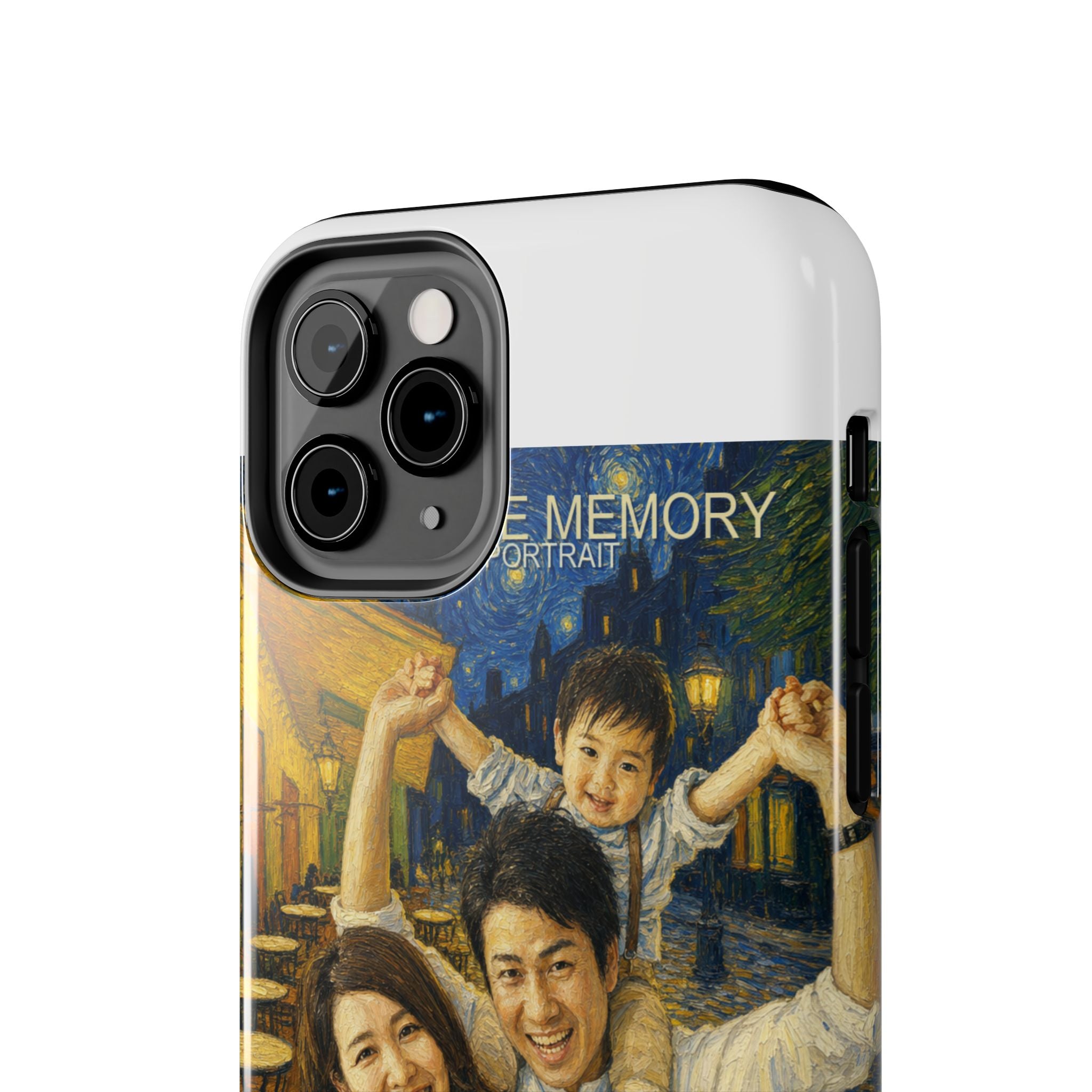 Custom Van Gogh Cafe Portrait from Your Photo - Phone Case (2026 Date)