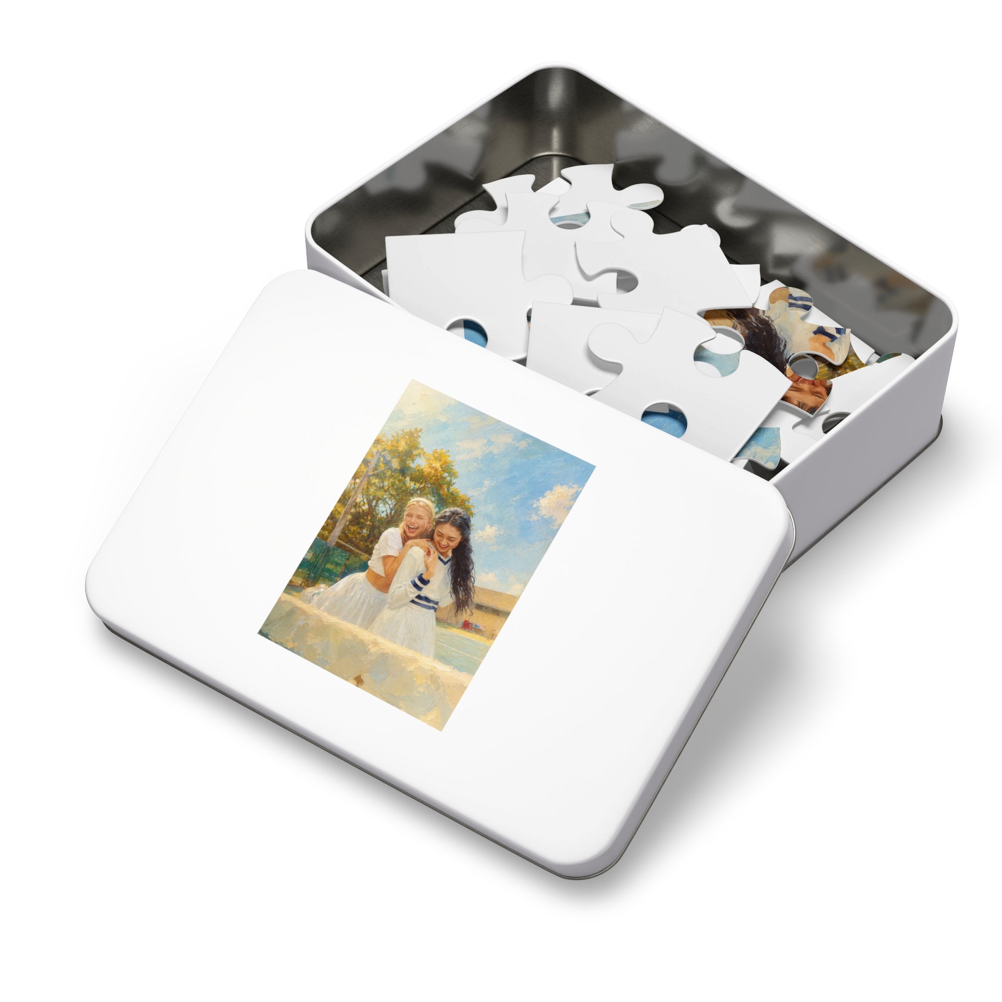 Custom Oil Painting Portrait from Your Photo - Puzzle