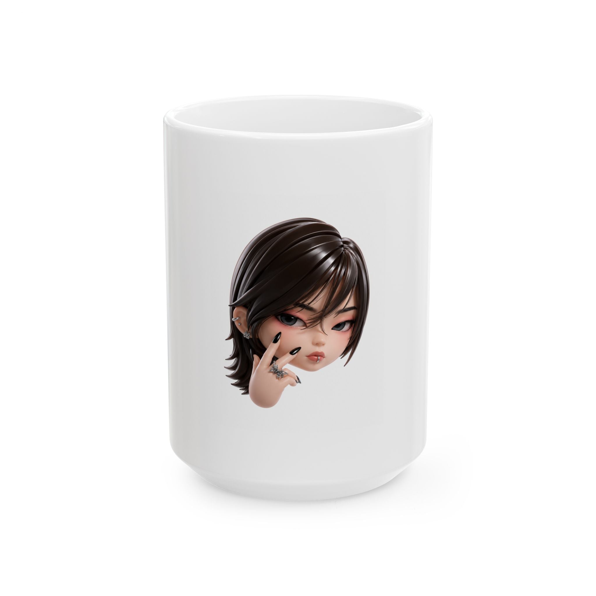 Custom Designer Toy Portrait from Your Photo - Mug