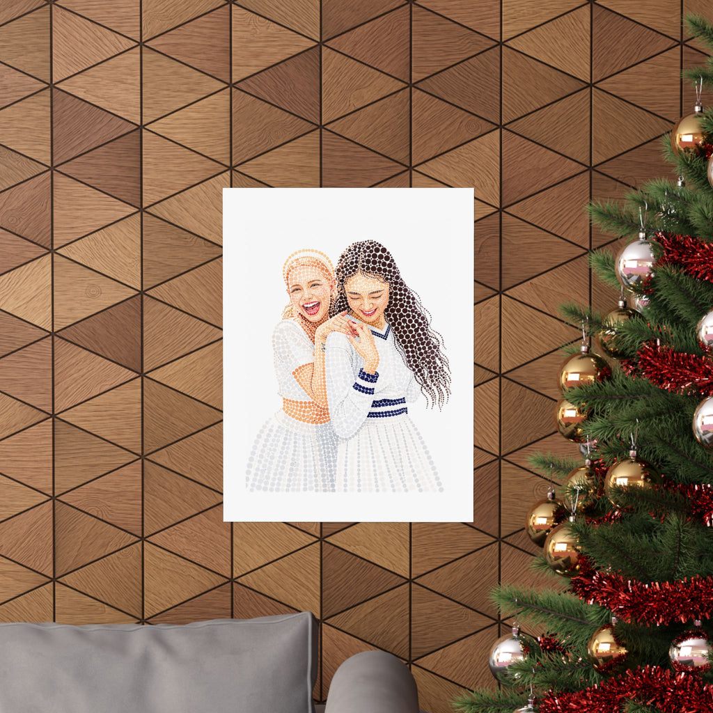 Custom Dots Portrait from Your Photo - Poster