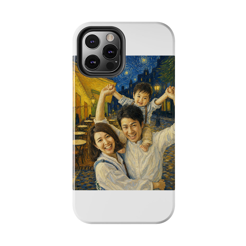 Custom Van Gogh Cafe Portrait from Your Photo - Phone Case (No Date)