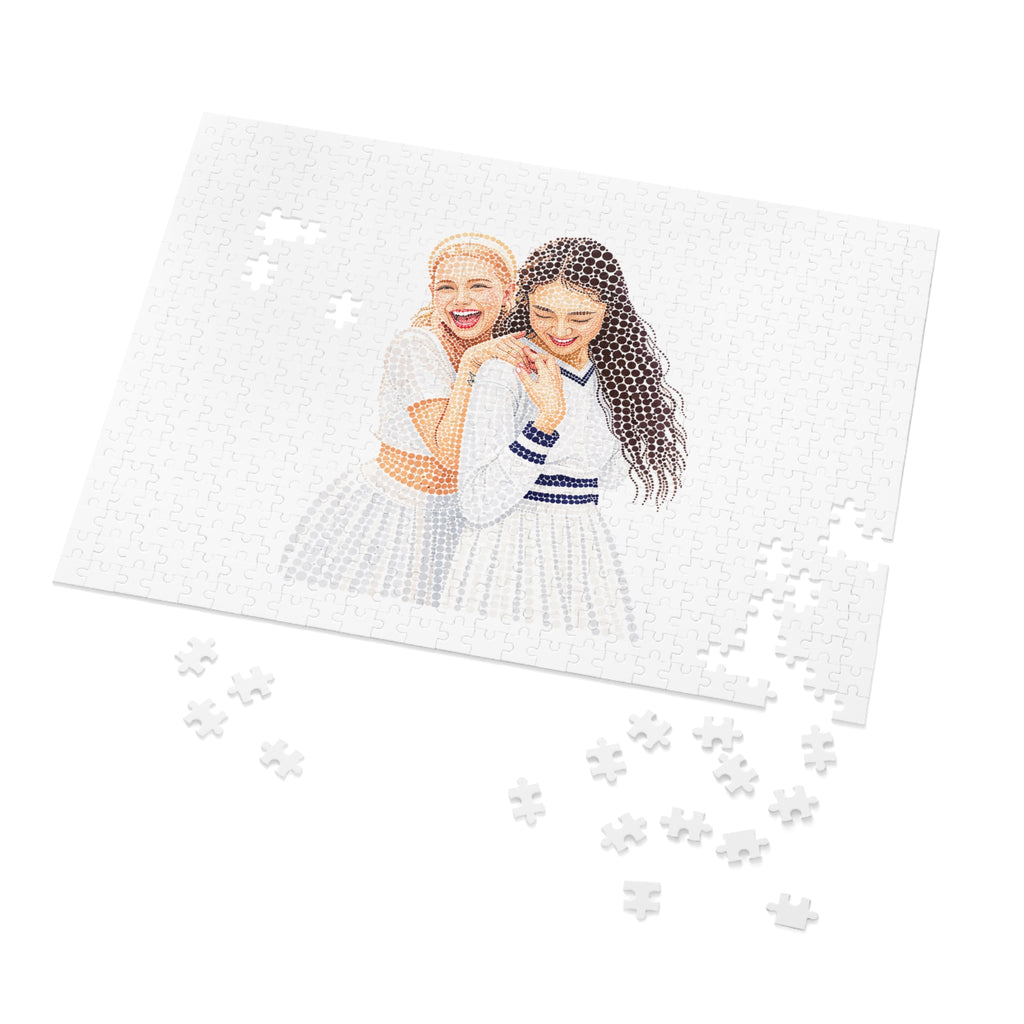 Custom Dots Portrait from Your Photo - Puzzle