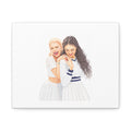 Custom Dots Portrait from Your Photo - Canvas Print