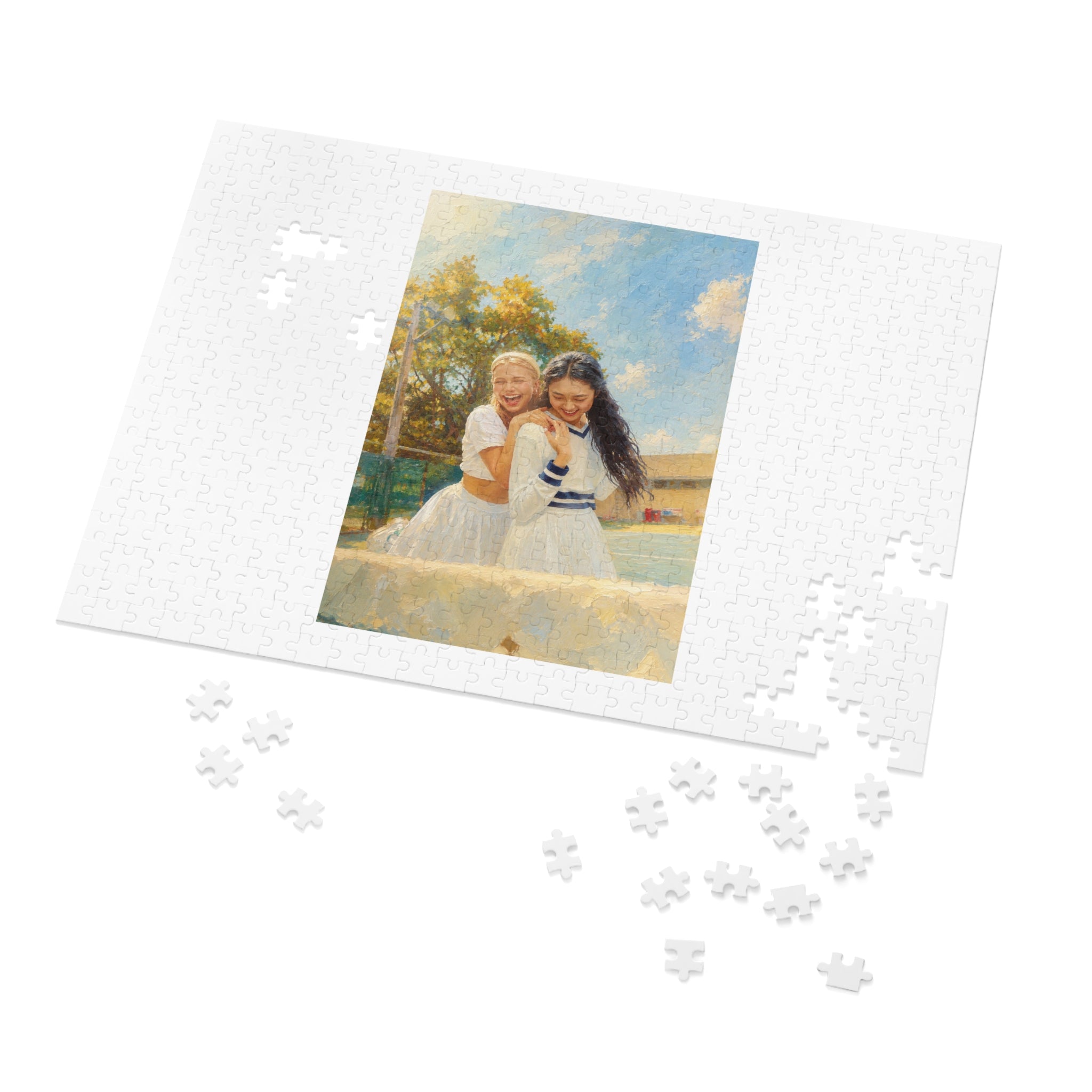 Custom Oil Painting Portrait from Your Photo - Puzzle
