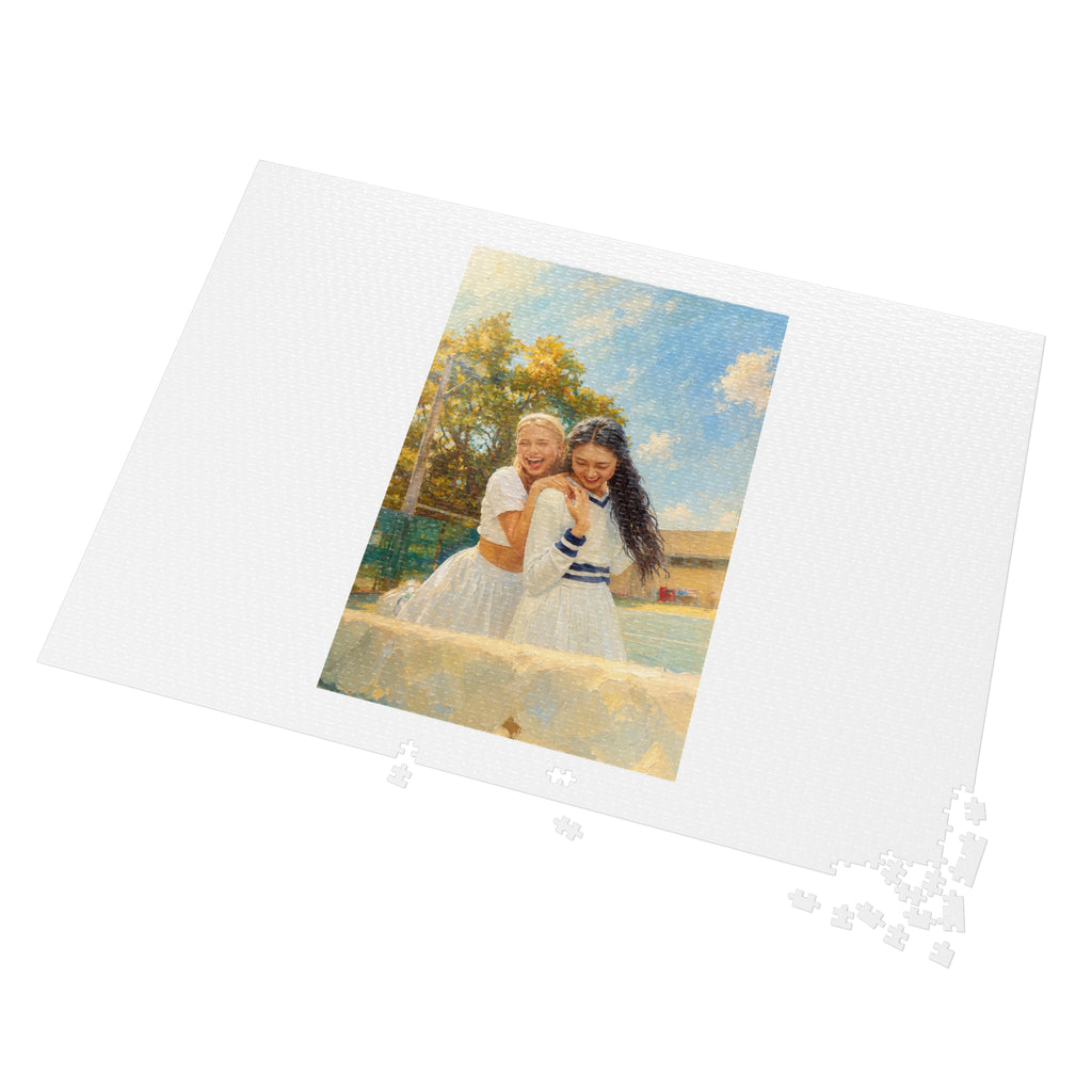 Custom Oil Painting Portrait from Your Photo - Puzzle