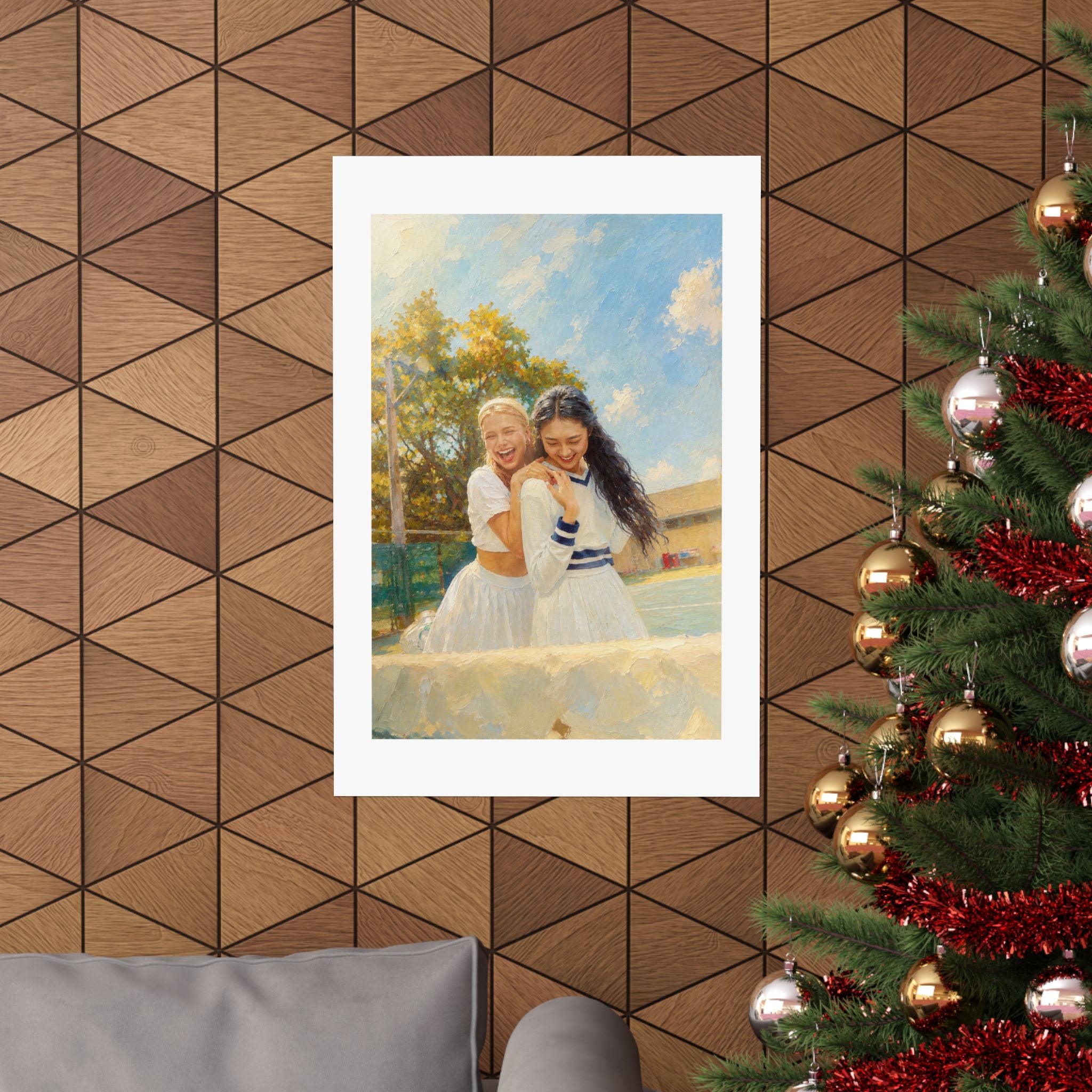 Custom Oil Painting Portrait from Your Photo - Poster