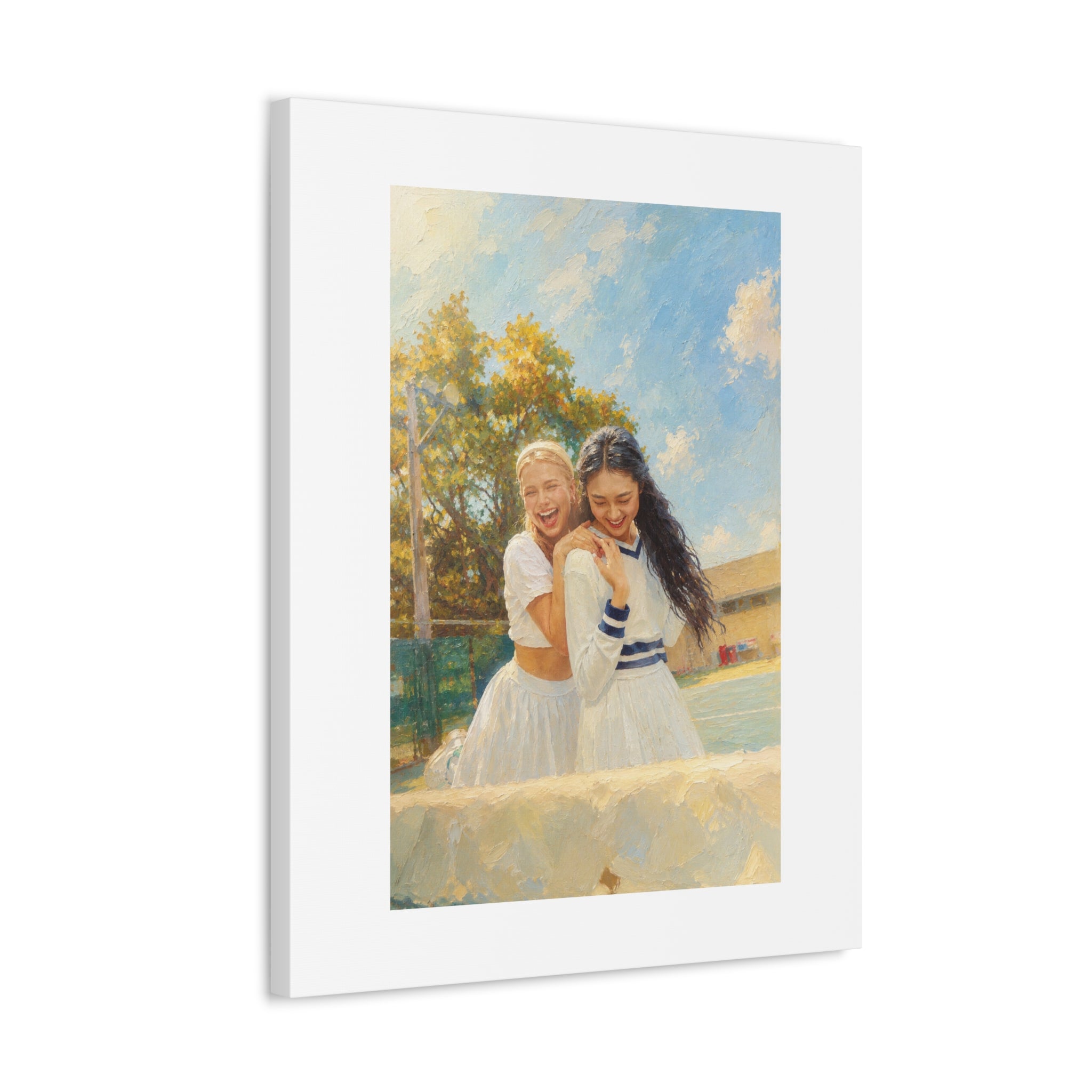 Custom Oil Painting Portrait from Your Photo - Canvas Print