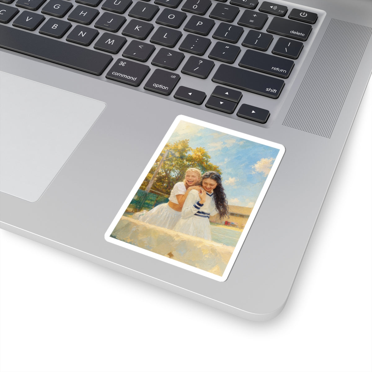 Custom Oil Painting Portrait from Your Photo - Stickers