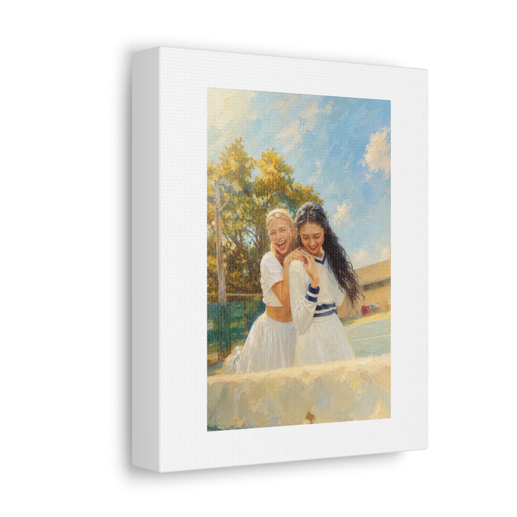Custom Oil Painting Portrait from Your Photo - Canvas Print