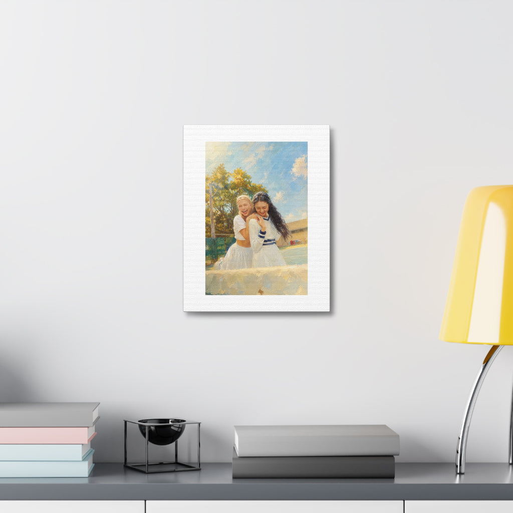 Custom Oil Painting Portrait from Your Photo - Canvas Print