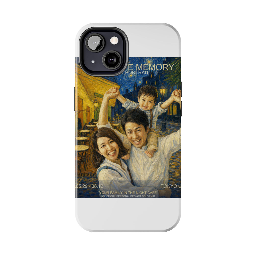 Custom Van Gogh Cafe Portrait from Your Photo - Phone Case (2026 Date)
