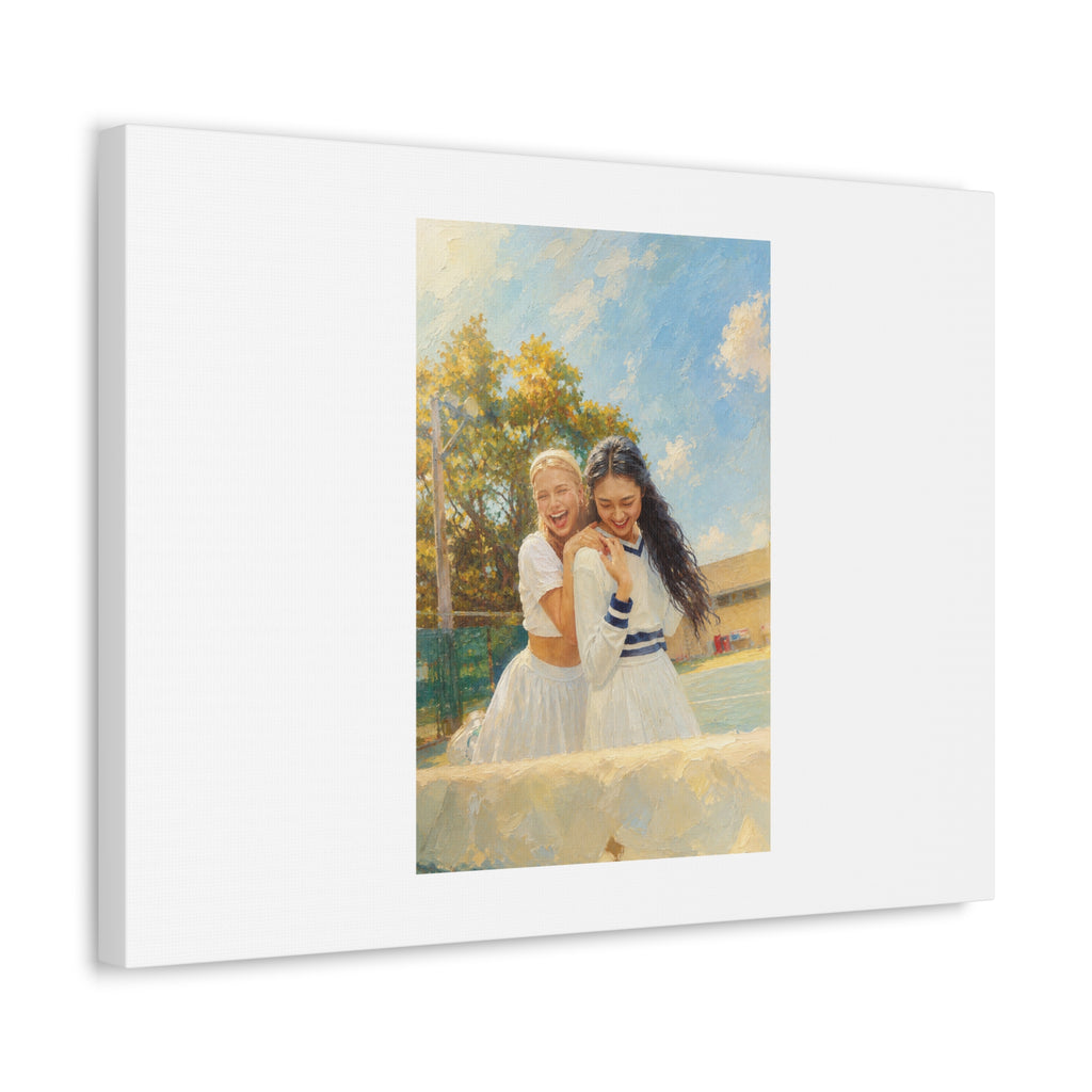 Custom Oil Painting Portrait from Your Photo - Canvas Print