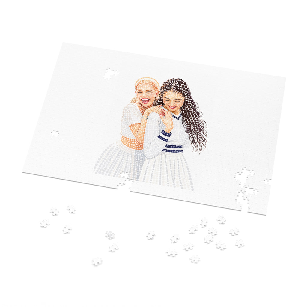 Custom Dots Portrait from Your Photo - Puzzle