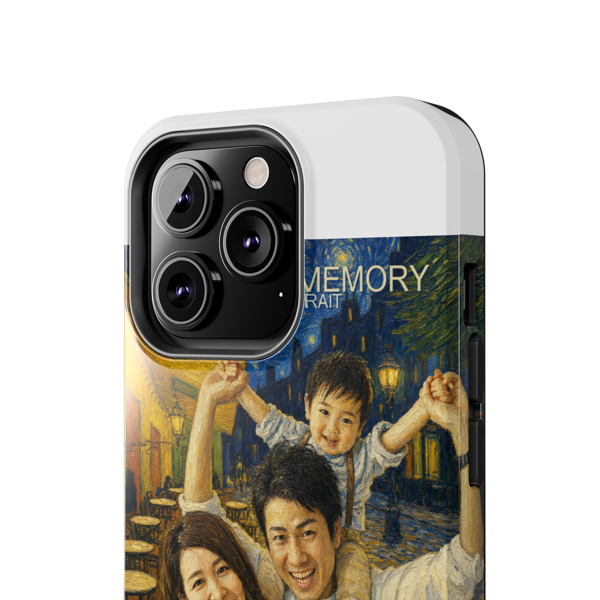 Custom Van Gogh Cafe Portrait from Your Photo - Phone Case (2026 Date)