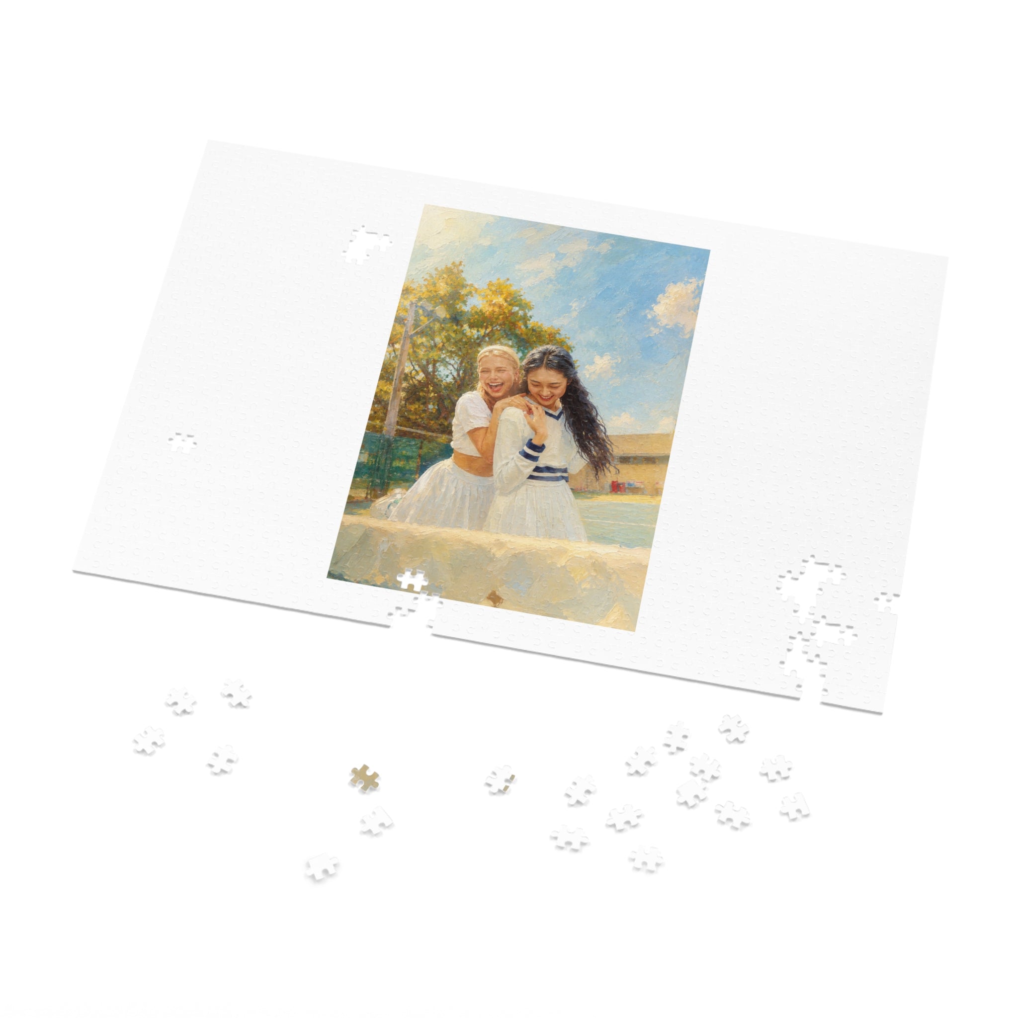 Custom Oil Painting Portrait from Your Photo - Puzzle