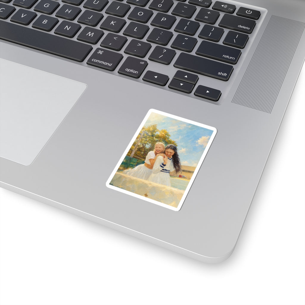 Custom Oil Painting Portrait from Your Photo - Stickers