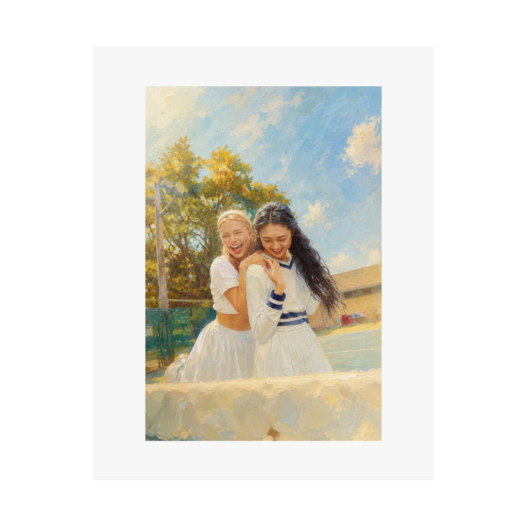 Custom Oil Painting Portrait from Your Photo - Poster