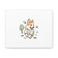 Custom Bold Doodle Portrait from Your Photo - Canvas Print