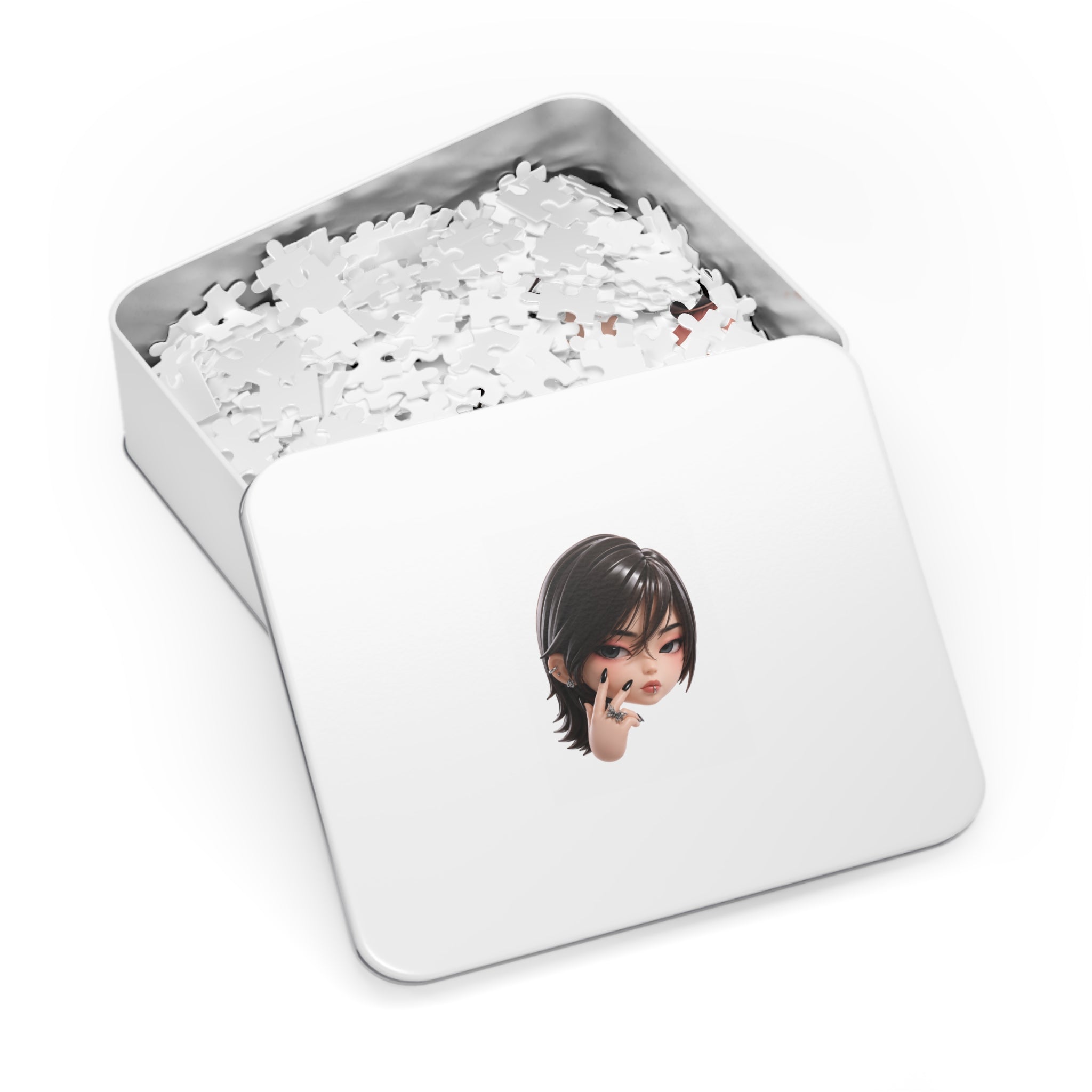 Custom Designer Toy Portrait from Your Photo - Puzzle