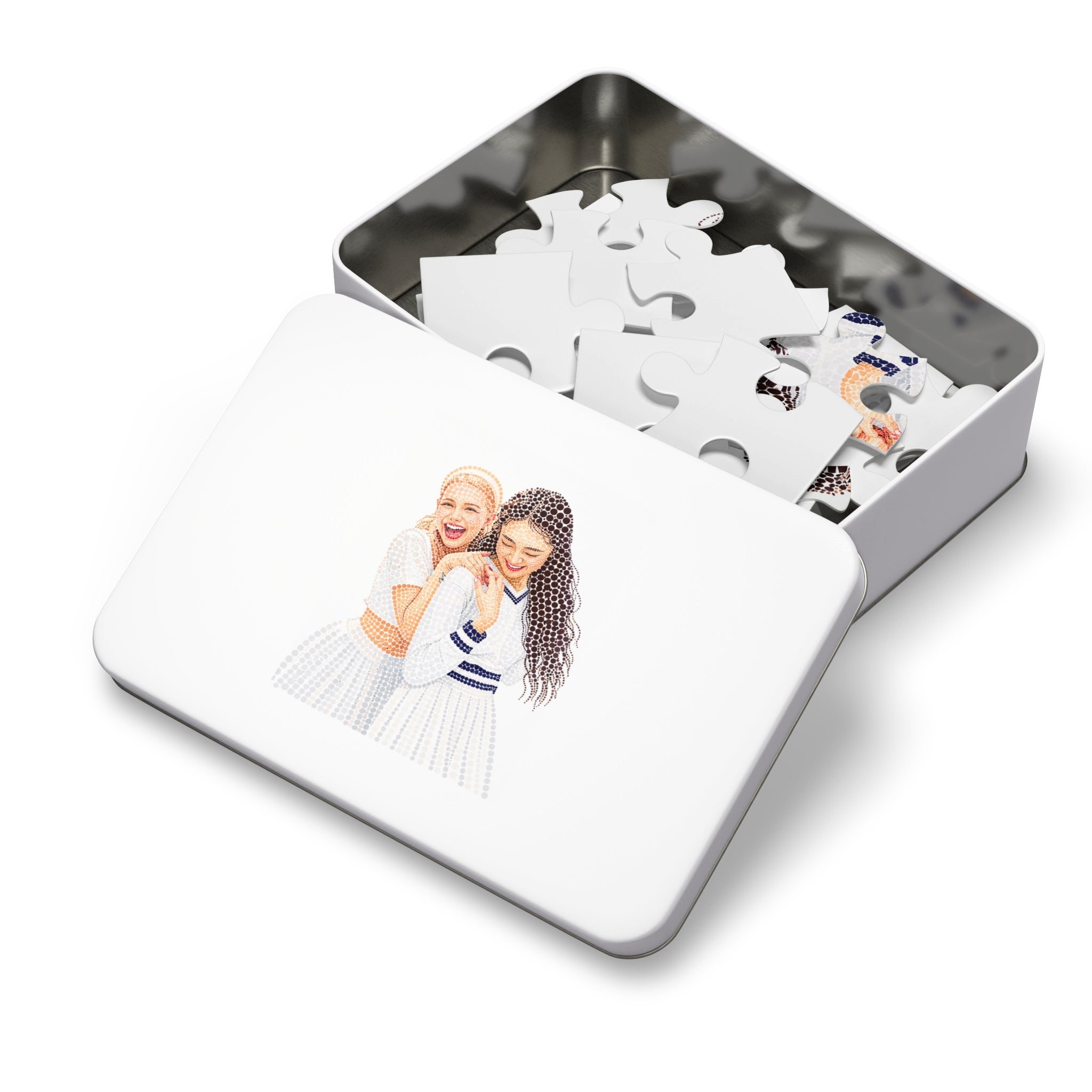 Custom Dots Portrait from Your Photo - Puzzle