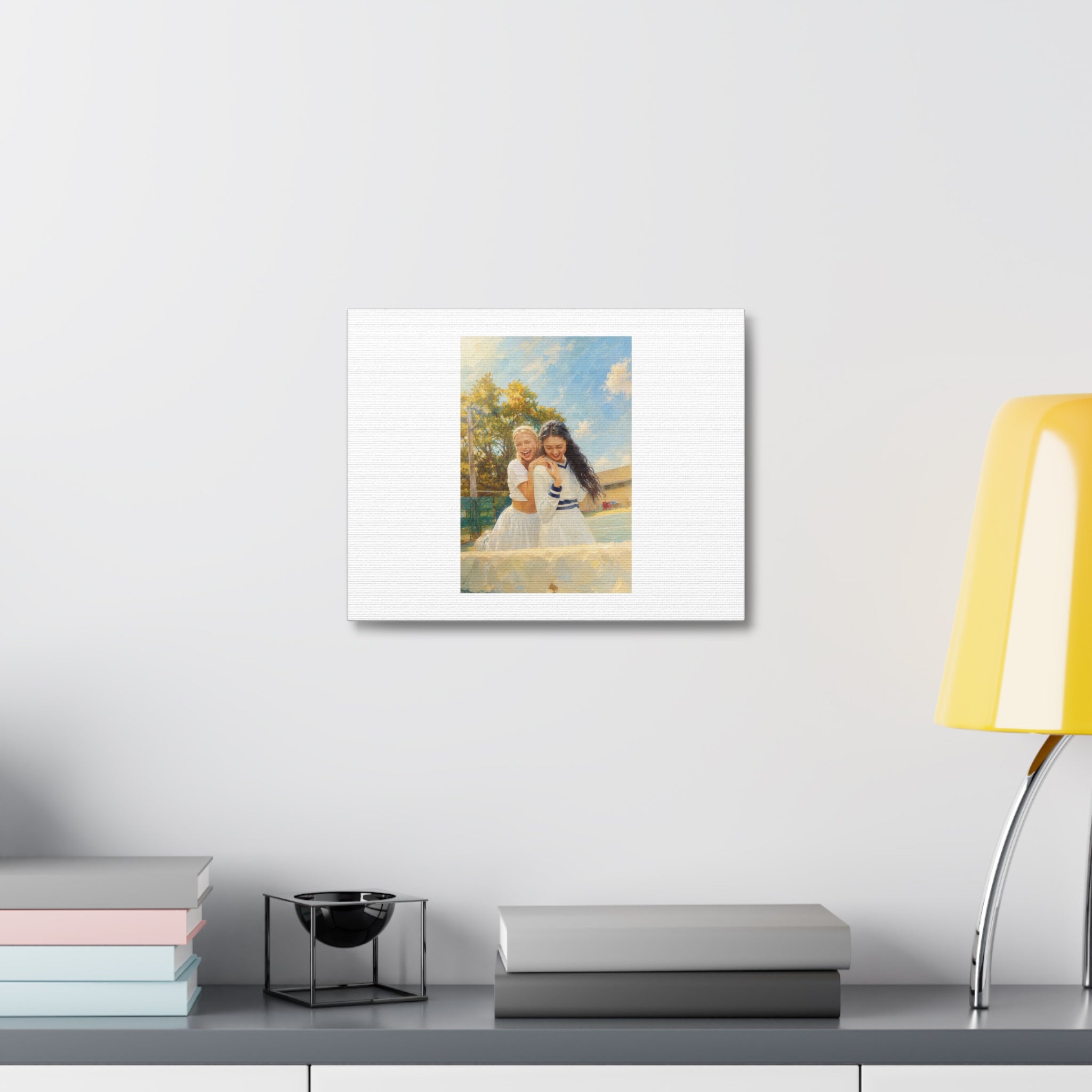 Custom Oil Painting Portrait from Your Photo - Canvas Print