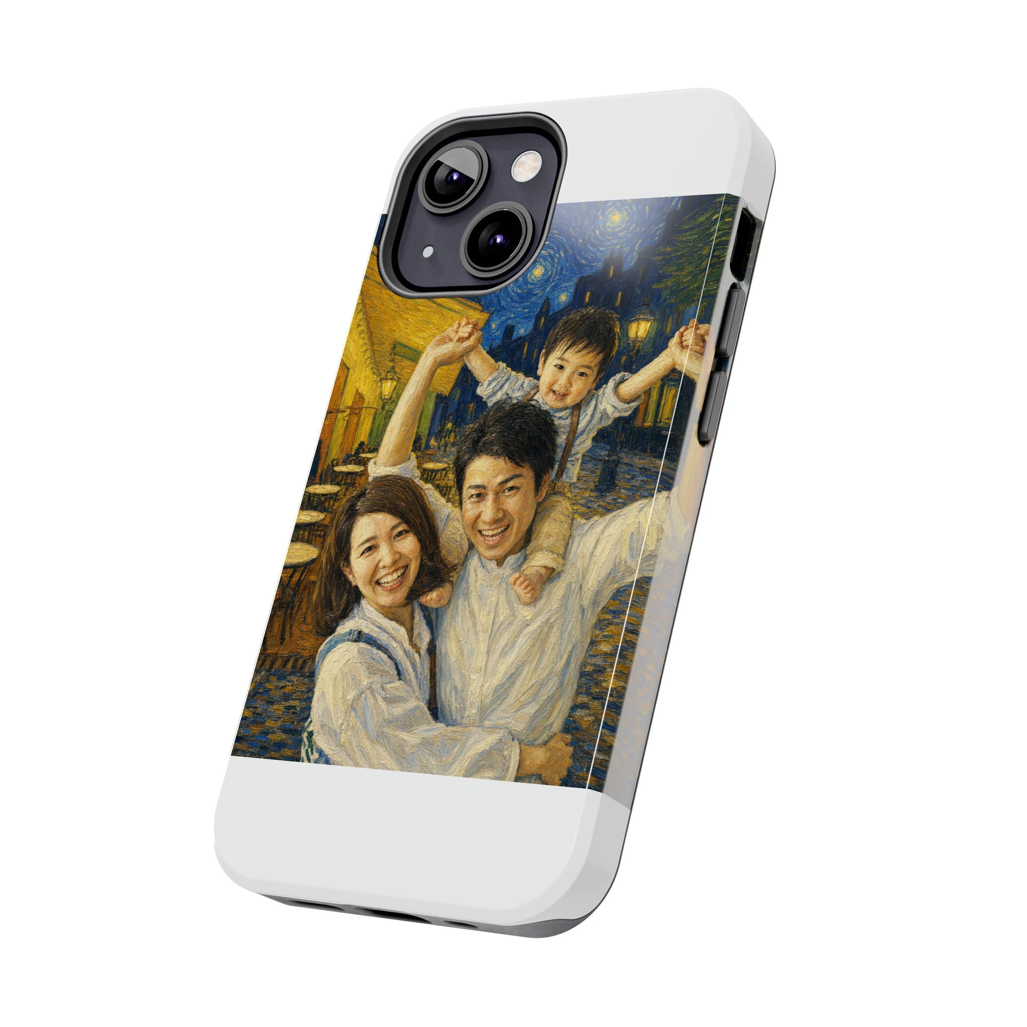 Custom Van Gogh Cafe Portrait from Your Photo - Phone Case (No Date)