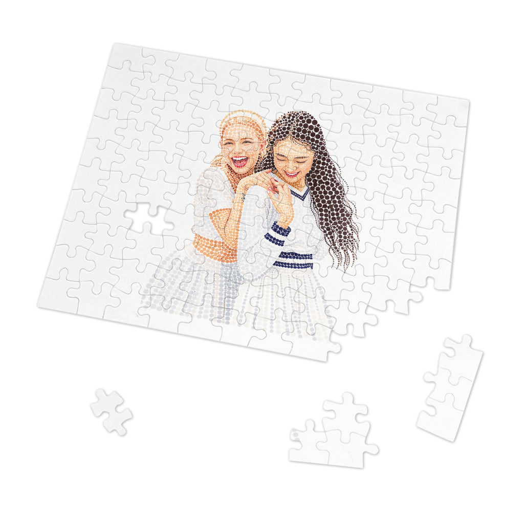 Custom Dots Portrait from Your Photo - Puzzle