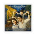 Custom Van Gogh Cafe Portrait from Your Photo - Stickers (2026 Date)