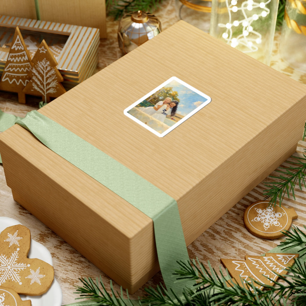 Custom Oil Painting Portrait from Your Photo - Stickers