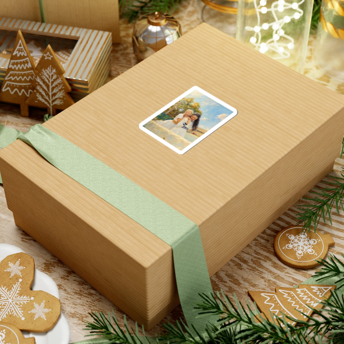 Custom Oil Painting Portrait from Your Photo - Stickers