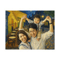 Custom Van Gogh Cafe Portrait from Your Photo - Puzzle (No Date)