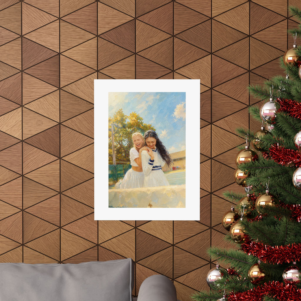 Custom Oil Painting Portrait from Your Photo - Poster