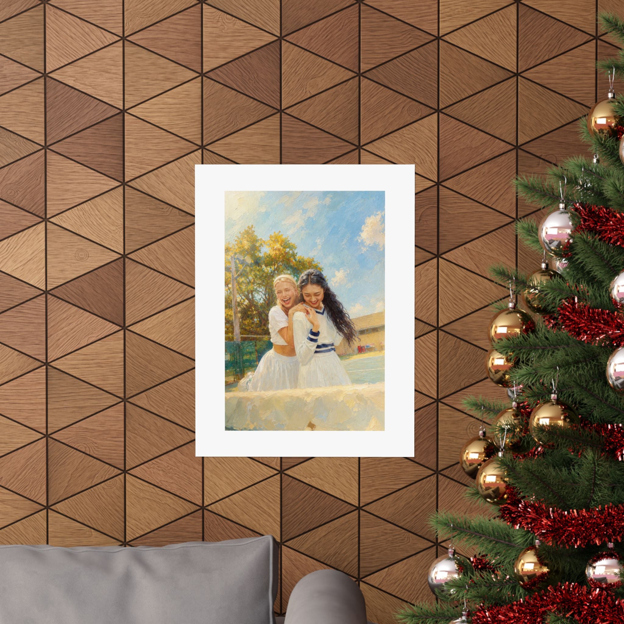Custom Oil Painting Portrait from Your Photo - Poster