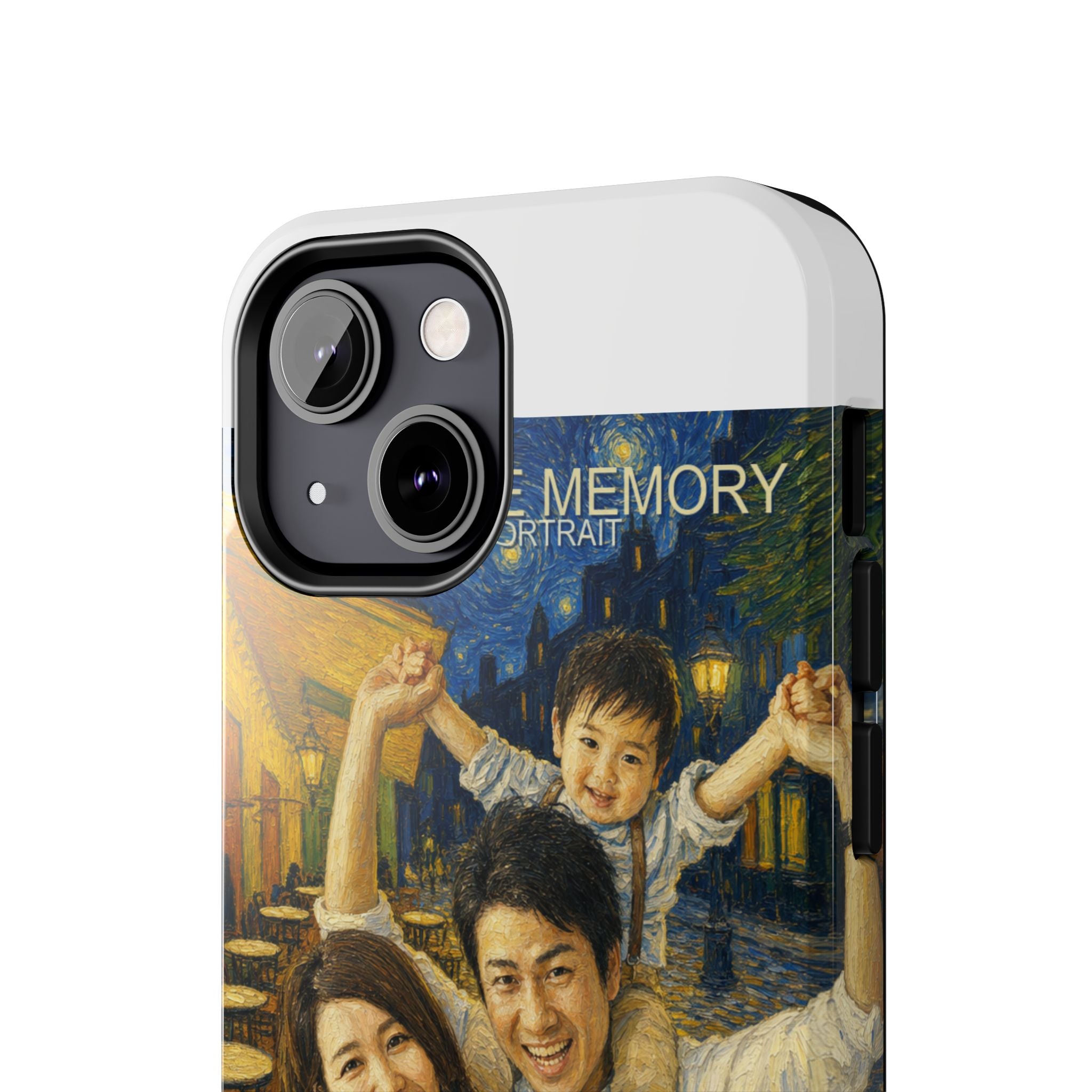 Custom Van Gogh Cafe Portrait from Your Photo - Phone Case (2026 Date)