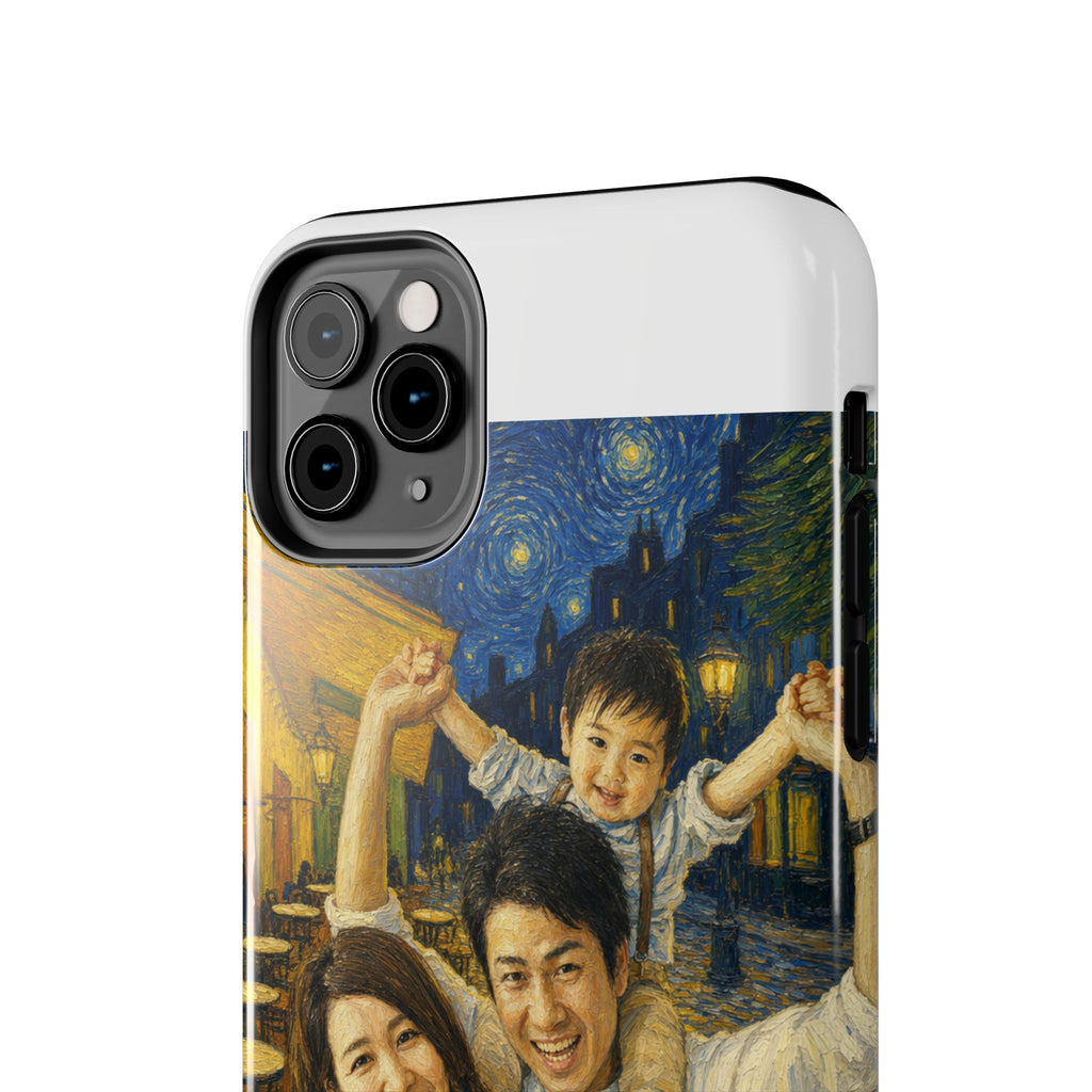Custom Van Gogh Cafe Portrait from Your Photo - Phone Case (No Date)